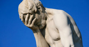 Statue Facepalm