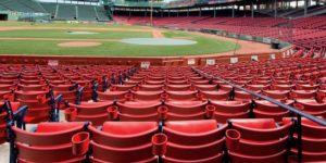 Empty Fenway Park