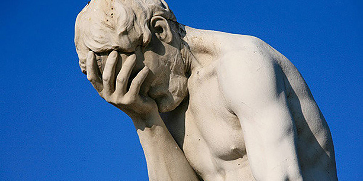 Statue Facepalm Statue Facepalm